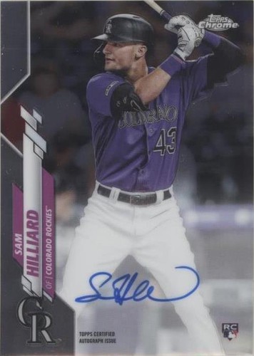 2020 Topps Chrome - Sam Hilliard #RA-SH