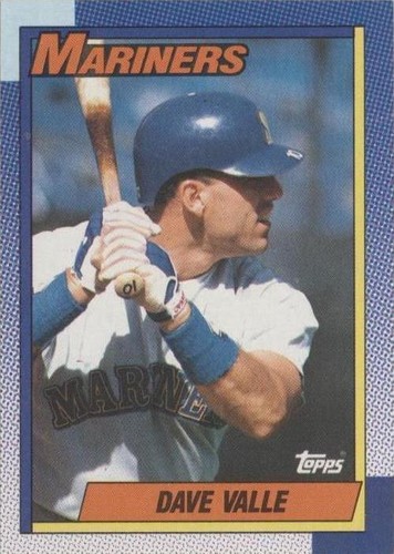 1990 Topps - Dave Valle #76