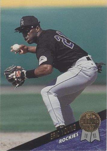 1993 Leaf - Eric Young #415