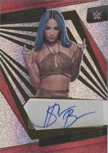 2022 Panini Revolution WWE - Sasha Banks #AG-SBK