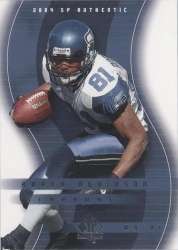 2004 SP Authentic Koren Robinson #78