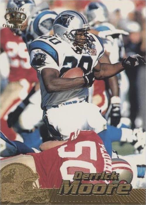 1996 Pacific Crown Collection Derrick Moore #66
