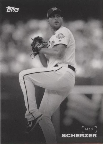 2019 Topps On Demand Black & White - Max Scherzer #54