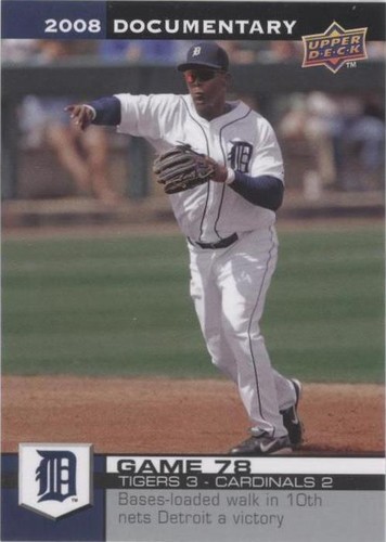 2008 Upper Deck Documentary - Edgar Renteria #2208