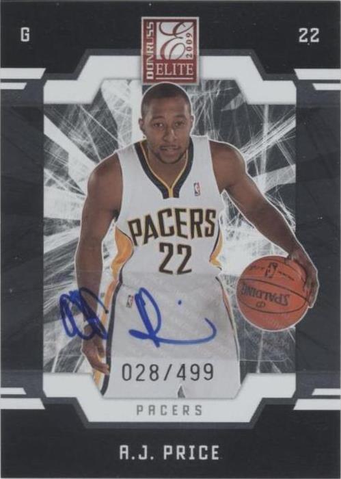 2009-10 Donruss Elite - A.J. Price #195
