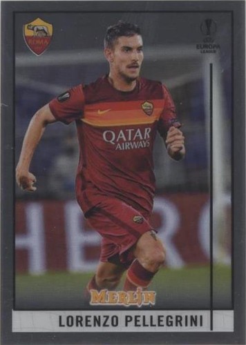 2020-21 Topps Merlin Collection Chrome UCL Lorenzo Pellegrini #56