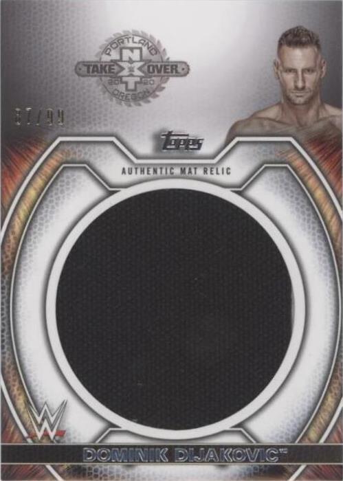 2021 Topps WWE Undisputed - Dominik Dijakovic #M-DD