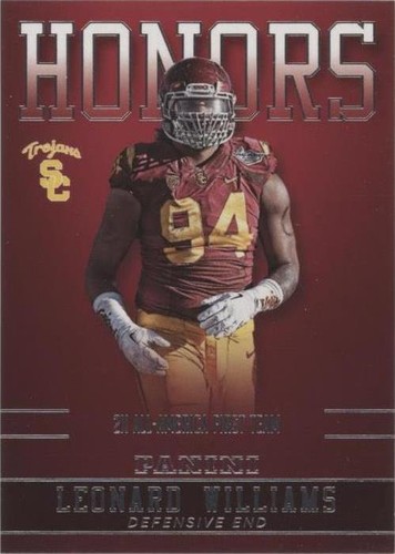 2015 Panini USC Trojans Leonard Williams #LW-USC