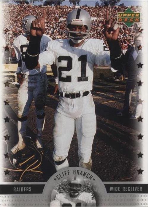 2005 Upper Deck NFL Legends Cliff Branch #30