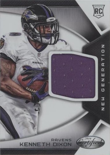 2016 Panini Certified Kenneth Dixon #28