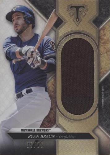 2017 Topps Triple Threads - Ryan Braun #SJR-RB