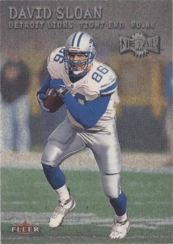 2000 Fleer Metal David Sloan #126
