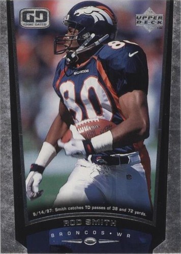 1998 Upper Deck Rod Smith #99
