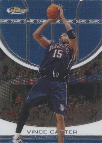 2005-06 Topps Finest - Vince Carter #89