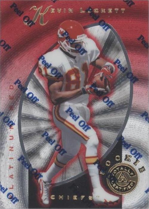 1997 Pinnacle Totally Certified Kevin Lockett #138
