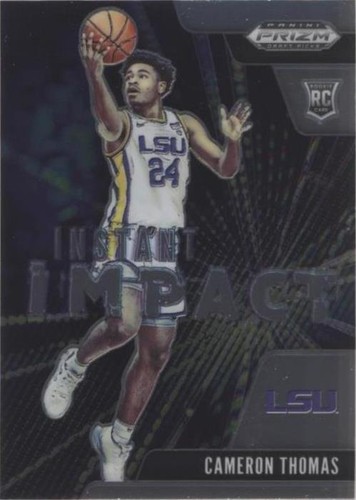 Cameron Thomas 2021 Prizm Rookie Signatures Auto RC PSA 10