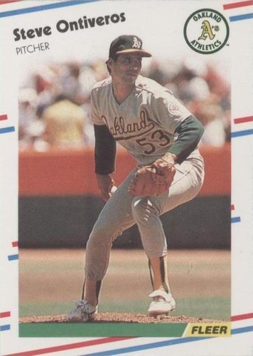 1988 Fleer - Steve Ontiveros #289