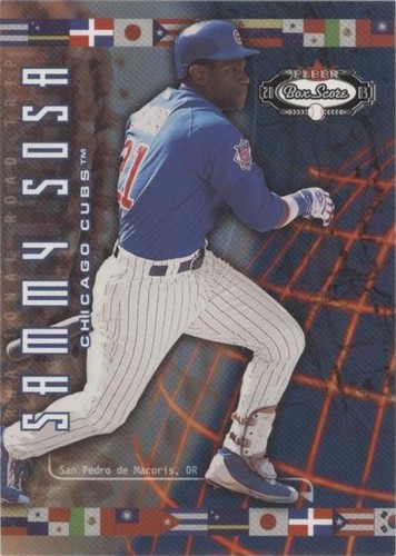 2003 Fleer Box Score - Sammy Sosa #196