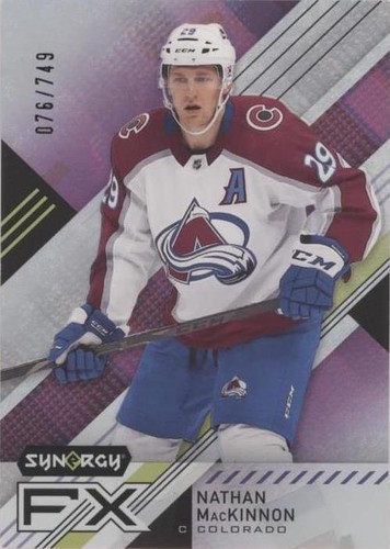 2021-22 Upper Deck Synergy - Nathan MacKinnon #FX-NM