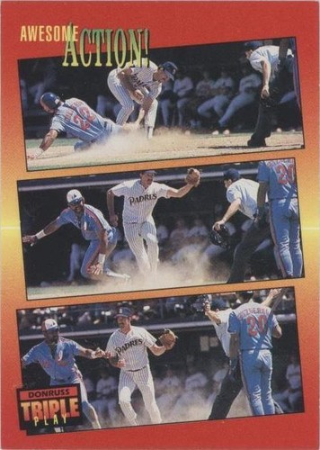 1992 Donruss Triple Play - Ivan Calderon Mike Maddux #196