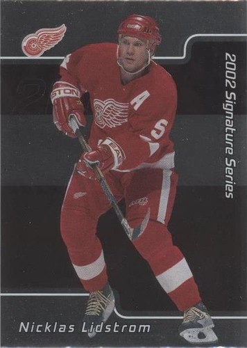2001-02 In the Game Be A Player Signature Series - Nicklas Lidstrom #156
