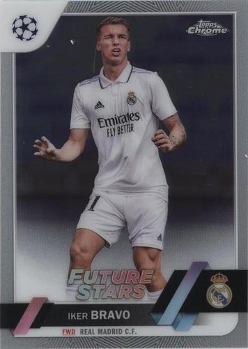 2022-23 Topps Chrome UEFA Club Competitions Iker Bravo #87