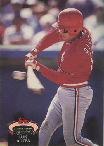1992 Topps Stadium Club - luis alicea #103