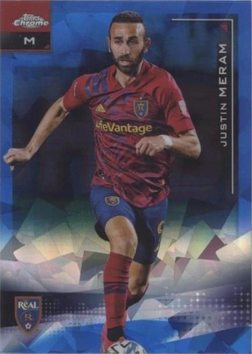 2021 Topps Chrome MLS Sapphire Edition Justin Meram #30