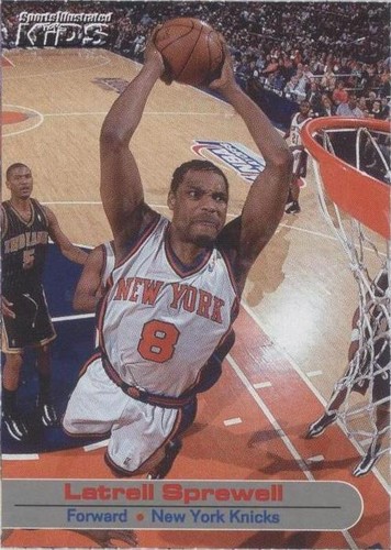 2001 Sports Illustrated for Kids Series 3 - Latrell Sprewell #23