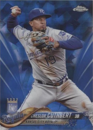 2018 Topps Chrome Sapphire Edition - Cheslor Cuthbert #72