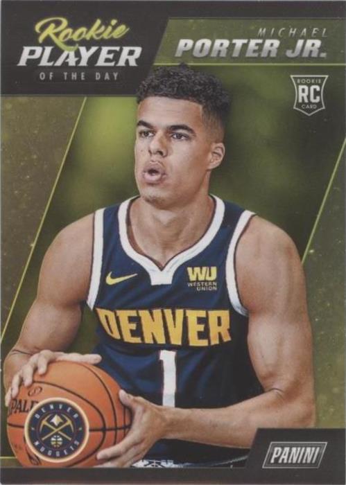 2018-19 Panini Player of the Day - Michael Porter Jr. #R14