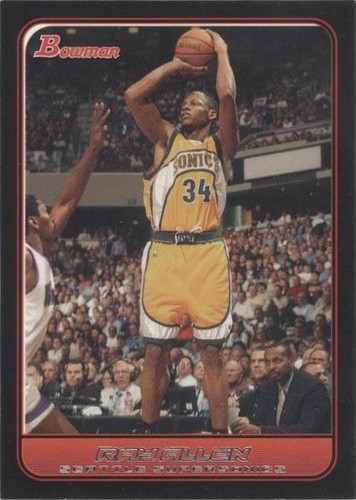 2006-07 Bowman Draft Picks & Stars - Ray Allen #101
