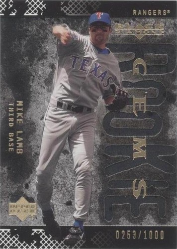 2000 Upper Deck Black Diamond Rookie Edition - Mike Lamb #99