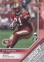 2009 Upper Deck Draft Edition Frank Gore #198