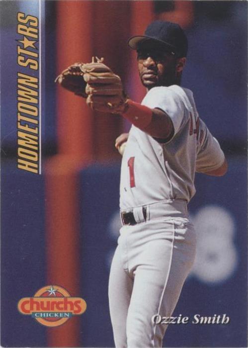 Church's Chicken Hometown Stars 1994 - Ozzie Smith #26