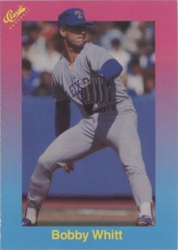 1989 Classic Update Pink/Light Blue Travel Edition - Bobby Witt #77