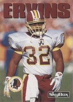 1992 Skybox Impact Ricky Ervins #147