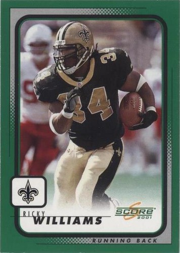 2001 Score Ricky Williams #130