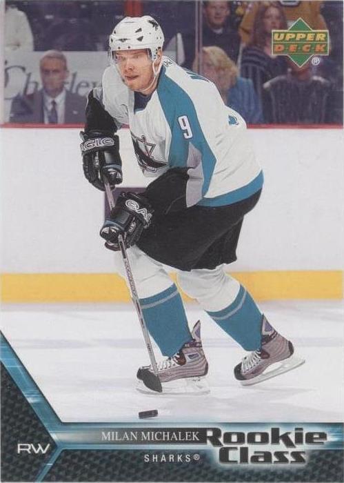 2005-06 Upper Deck Rookie Class - Milan Michalek #18