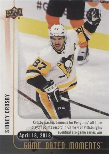 2017-18 Upper Deck Game Dated Moments - Sidney Crosby #78