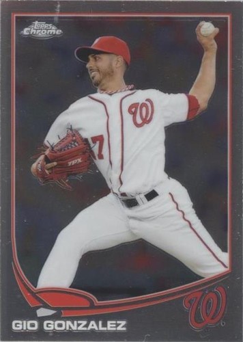2011 Topps Chrome Refractor Gio Gonzalez #56 | eBay