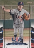 2013 Panini USA Baseball Box Set - Preston Morrison #16