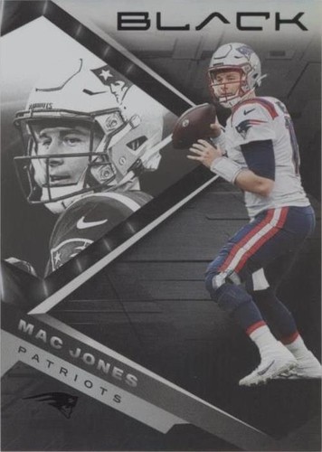 2022 Panini Black Mac Jones #81