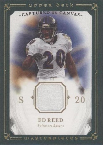 2008 Upper Deck Masterpieces Ed Reed #CC24