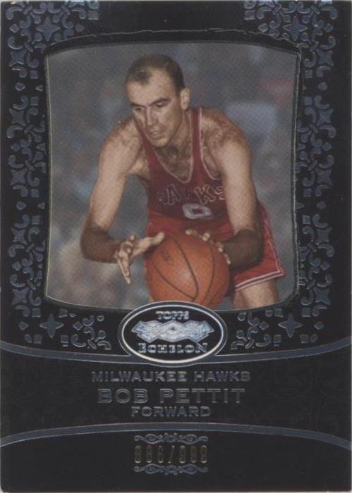 2007-08 Topps Echelon - Bob Pettit #41