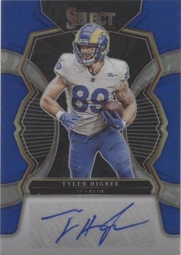 2022 Panini Select Tyler Higbee #SIP-TG