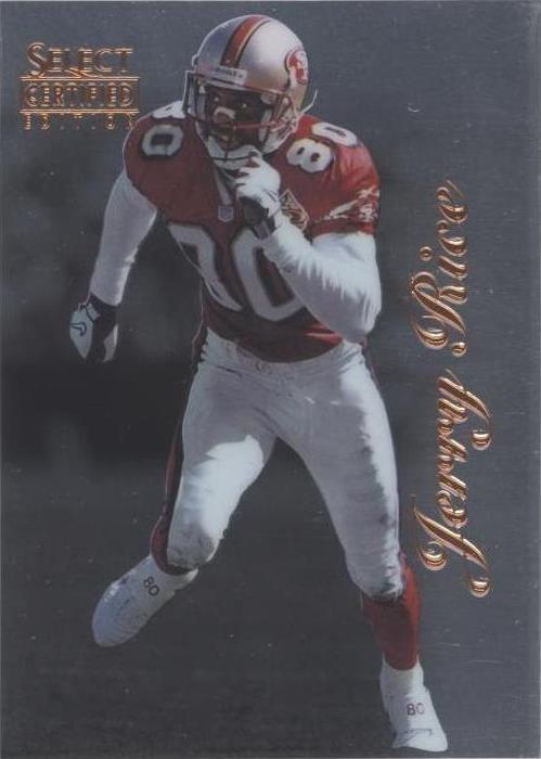 1996 Select Certified Edition Jerry Rice #62