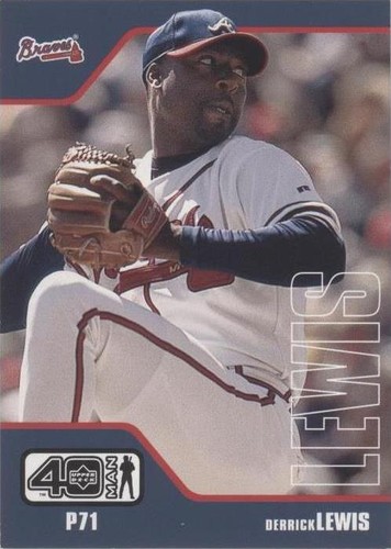 2002 Upper Deck 40 Man - Derrick Lewis #509