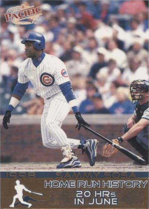 Pacific Home Run History 1998 - Sammy Sosa #10