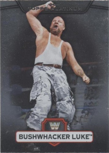2010 Topps Platinum WWE - Bushwhacker Luke #32